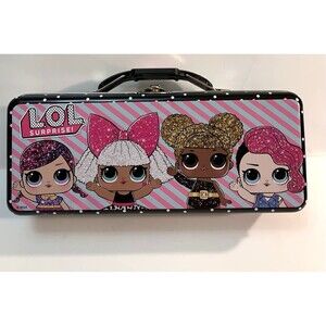 LOL Surprise Empty Tool Tin Pencils School Art Supplies Kids Storage Toys